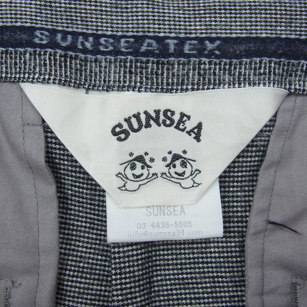 SUNSEA サンシー 19AW 19A40 N.M BRUSHED TEKETEKE PANTS ウール