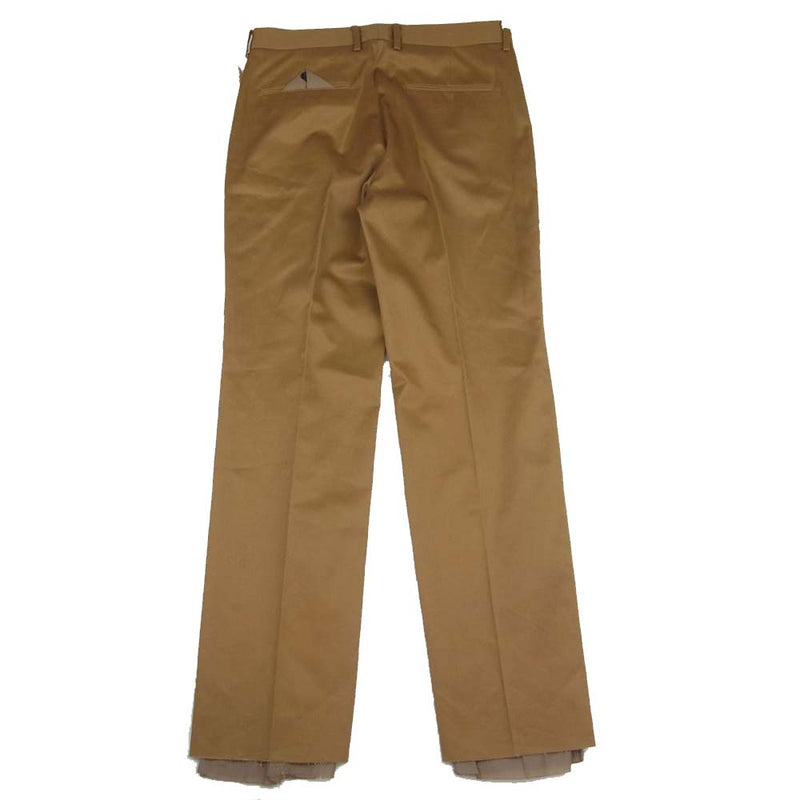 ミドリカワ 19AW MID19AW-P01A Cotton Chino Slacks パンツ ベージュ系 L【新古品】【未使用】【中古】