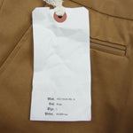 ミドリカワ 19AW MID19AW-P01A Cotton Chino Slacks パンツ ベージュ系 L【新古品】【未使用】【中古】