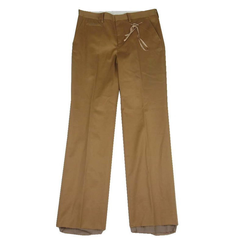 ミドリカワ 19AW MID19AW-P01A Cotton Chino Slacks パンツ ライトブラウン系 M【中古】