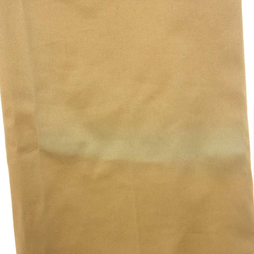 ミドリカワ 19AW MID19AW-P01A Cotton Chino Slacks パンツ ライトブラウン系 M【中古】