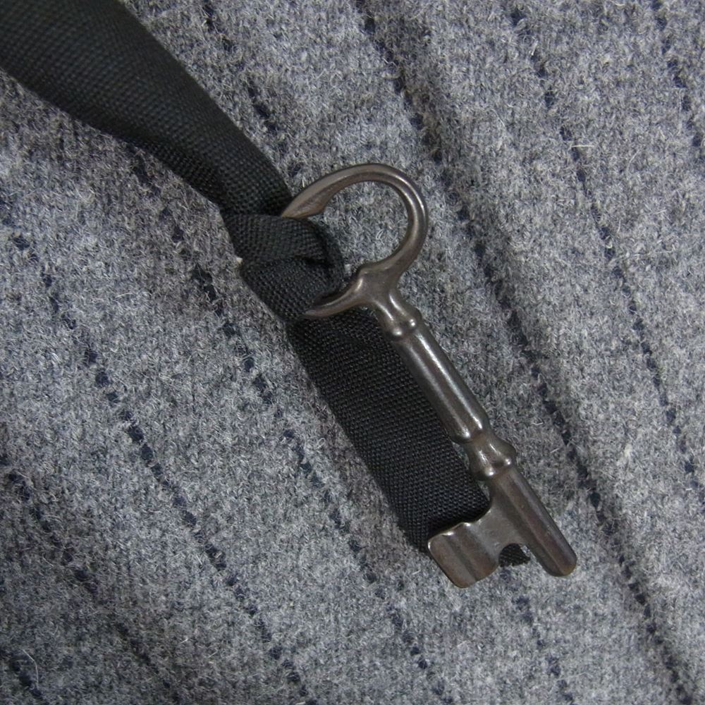 SUNSEA サンシー 19AW 19A31 PENCIL STRIPE JACKET ウール ペンシル ストライプ ジャケット グレー系 2【新古品】【未使用】【中古】