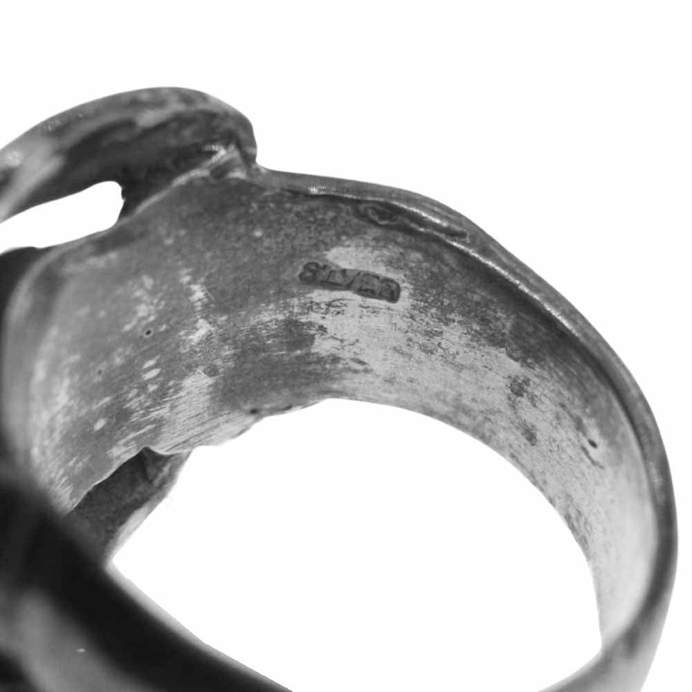 サーティーンデザインズ　リング　シルバー925 ディールデザイン DEAL DESIGN シルバー リング KG ダガー リング 7号