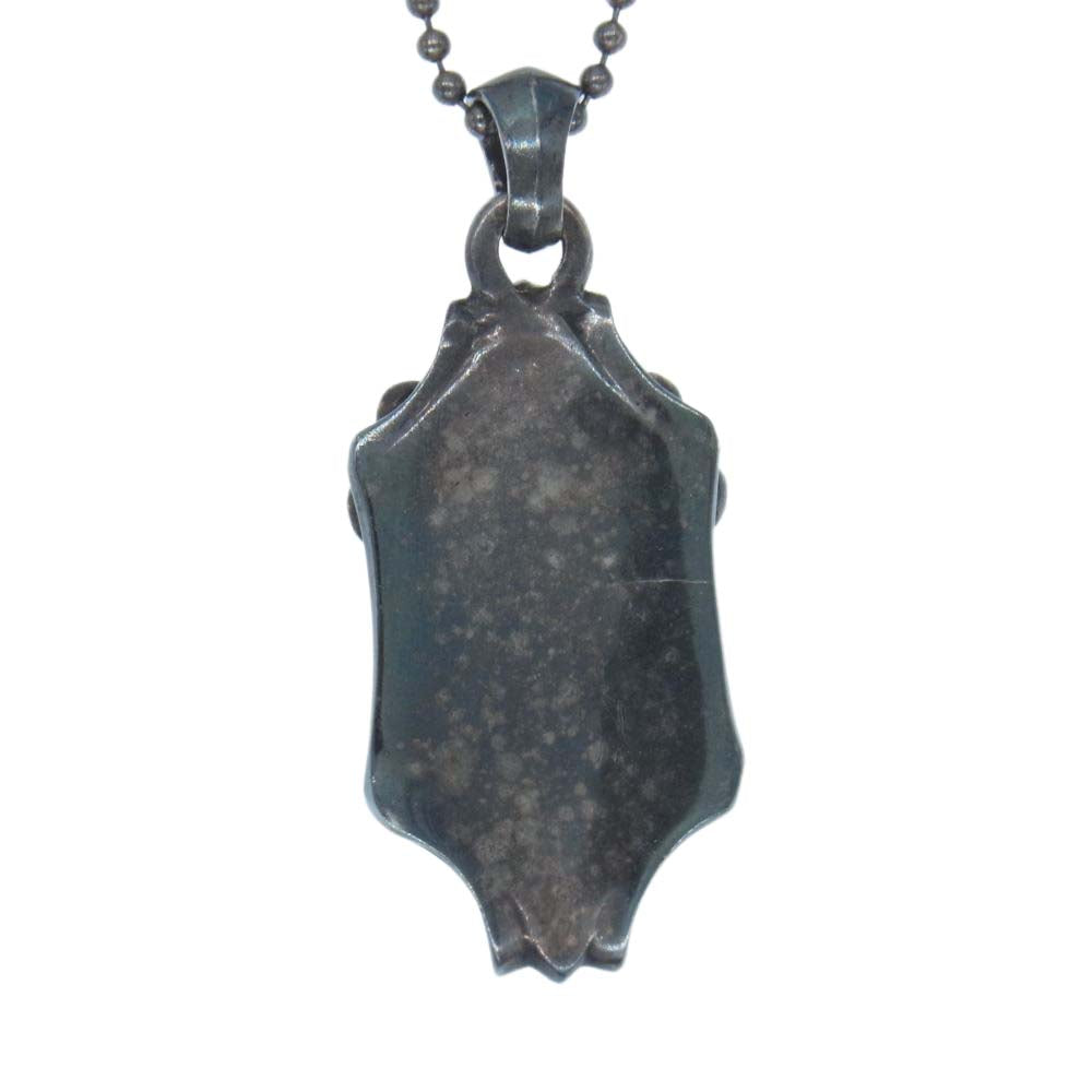 ラウドスタイルデザイン シールド ペンダントトップ ネックレス シルバー系【中古】