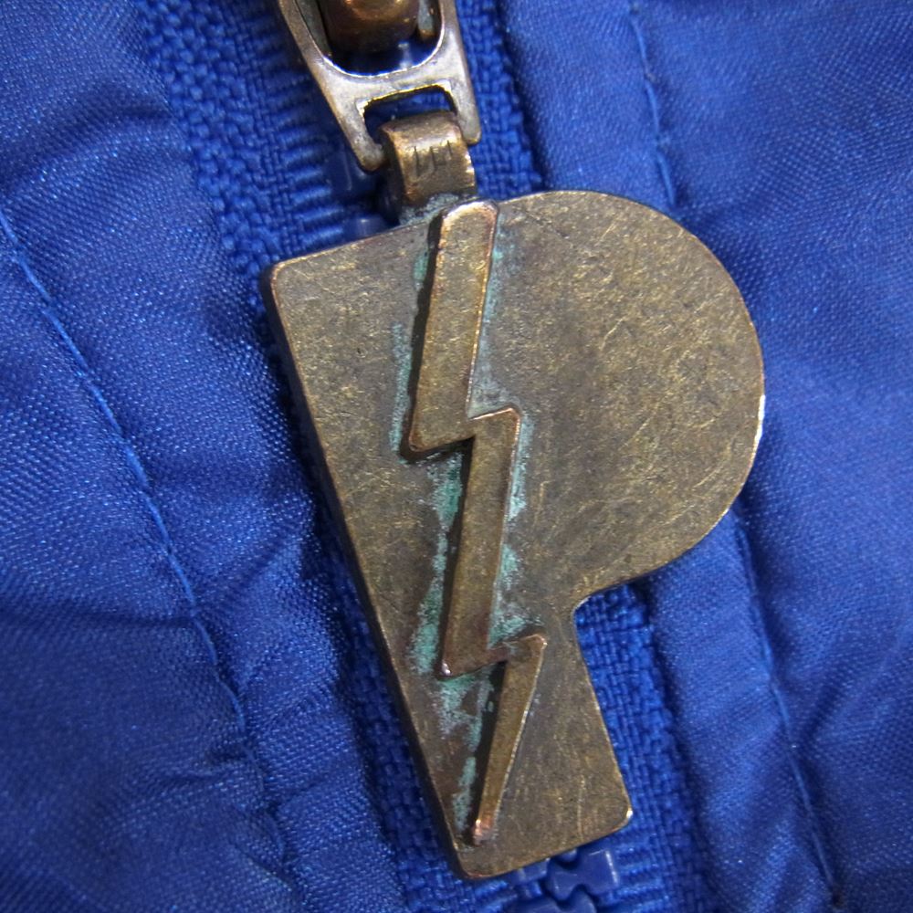 プロ プレーヤー 90s 00s NHL NY RANGERS ナイロン ジャケット レッド系 ブルー系 L【中古】