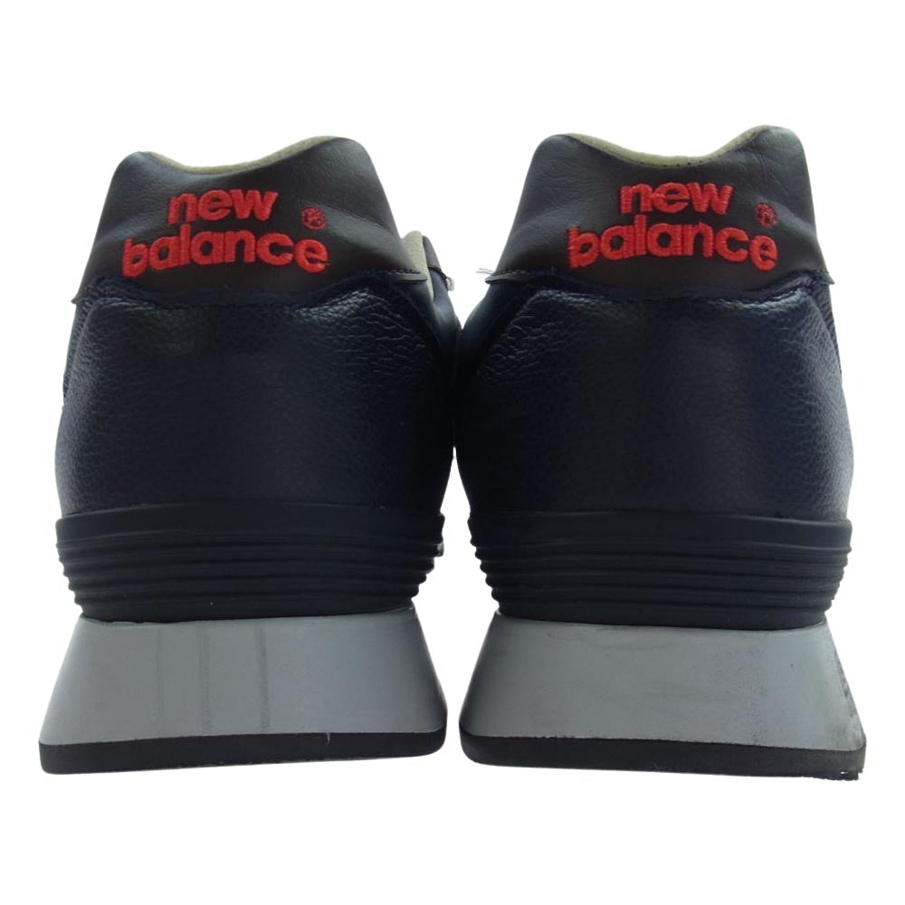 NEW BALANCE ニューバランス M577GNB 英国製 M577GNB スニーカー ランニングシューズ ネイビー系 US12D【中古】