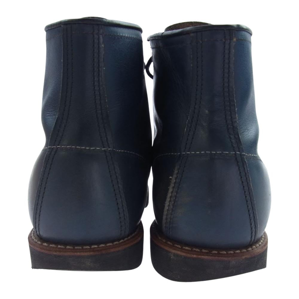RED WING レッドウィング 8853 CLASSIC WORK BOOTS INDIGO PORTAGE モックトゥ インディゴ ブーツ チャコール系 US11E【中古】