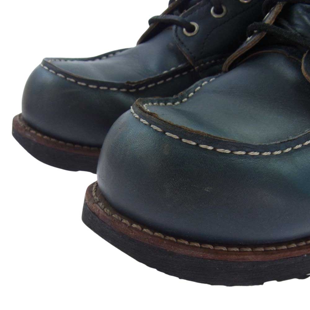 RED WING レッドウィング 8853 CLASSIC WORK BOOTS INDIGO PORTAGE モックトゥ インディゴ ブーツ チャコール系 US11E【中古】