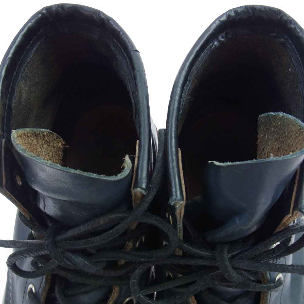 RED WING レッドウィング 8853 CLASSIC WORK BOOTS INDIGO PORTAGE モックトゥ インディゴ ブーツ チャコール系 US11E【中古】
