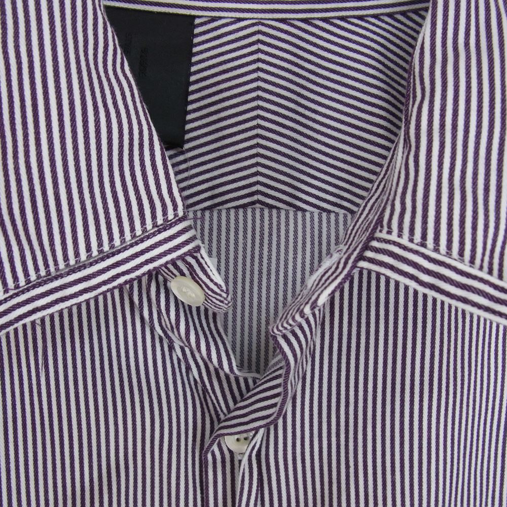 N.HOOLYWOOD エヌハリウッド 292-SH02 ストライプ シャツ 42【中古】