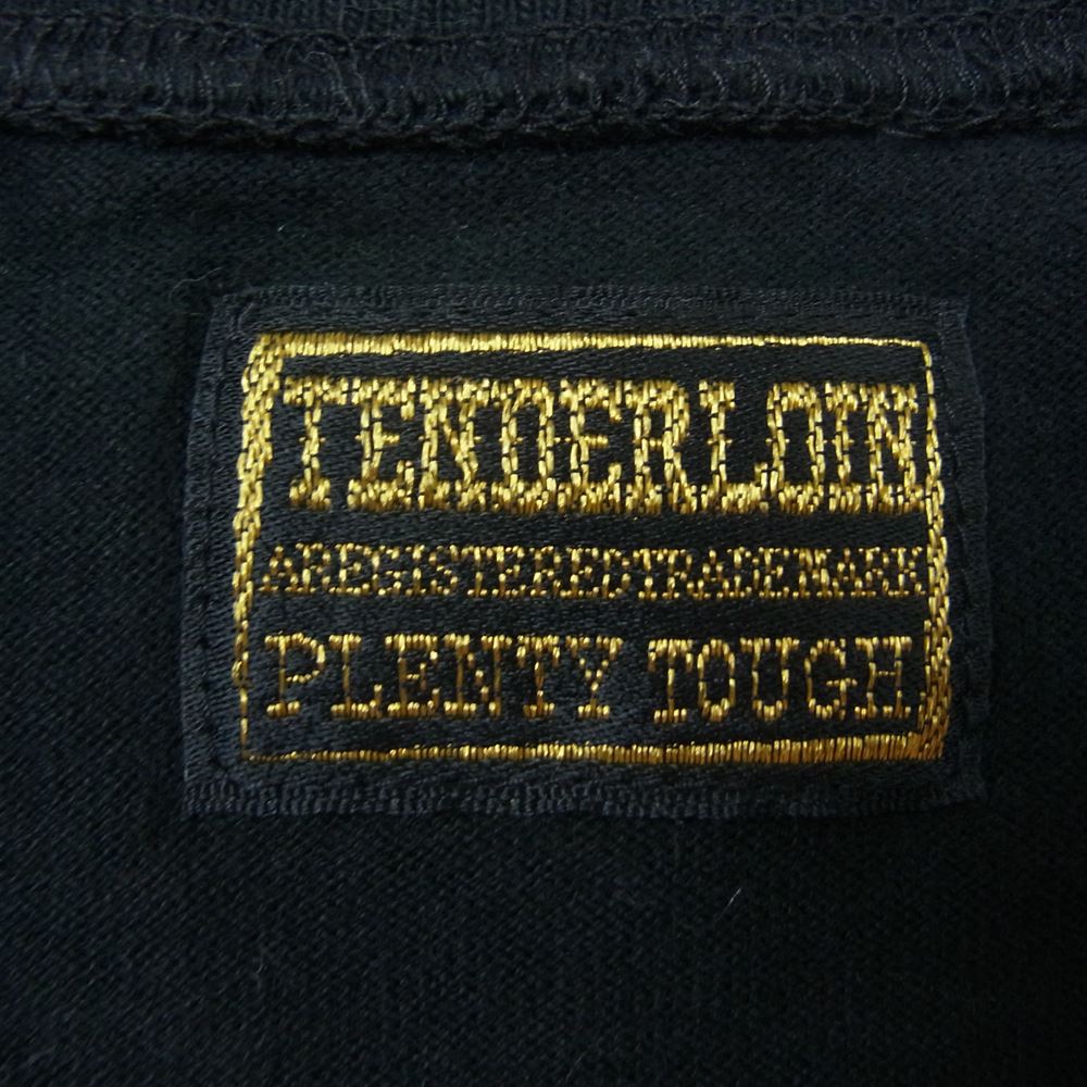 TENDERLOIN テンダーロイン K7 イーグル ロングスリーブ TEE ブラック系【中古】
