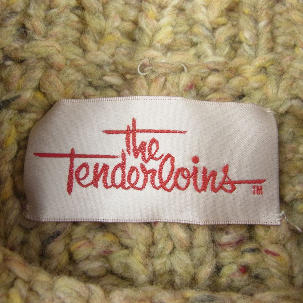 TENDERLOIN テンダーロイン × KANATA HAND KNTS ハイネック ニット イエロー系【中古】