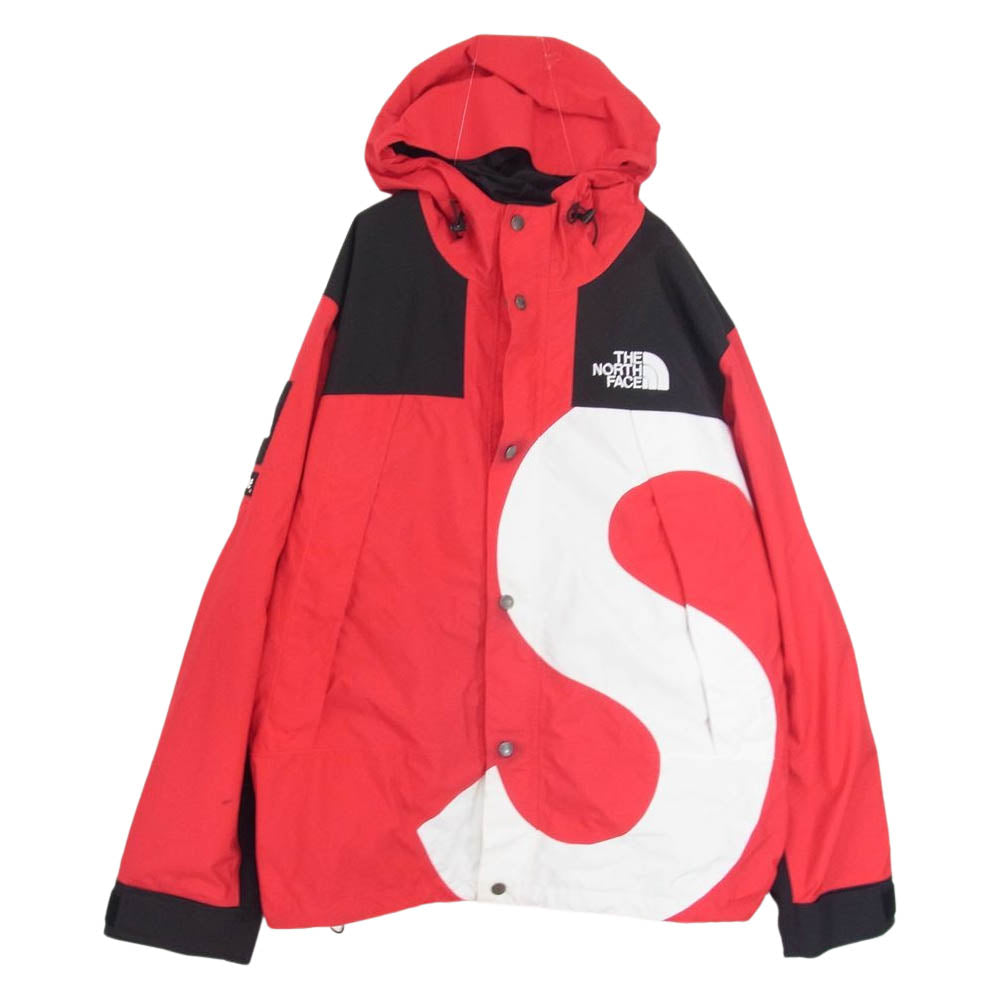 Supreme シュプリーム 20AW × The North Face ノースフェイス S logo mountain jacket RED ロゴ マウンテン ジャケット レッド系 L/G【中古】