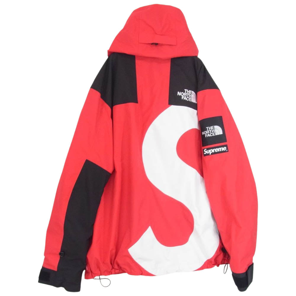 Supreme シュプリーム 20AW × The North Face ノースフェイス S logo mountain jacket RED ロゴ マウンテン ジャケット レッド系 L/G【中古】