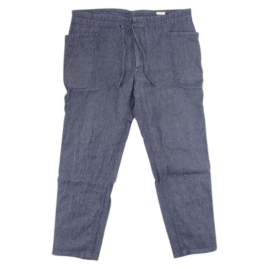 COMOLI コモリ 14AW 14F-03001 ウール リネン イージーパンツ インディゴブルー系 ２【中古】