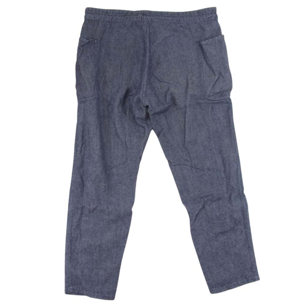 COMOLI コモリ 14AW 14F-03001 ウール リネン イージーパンツ インディゴブルー系 ２【中古】