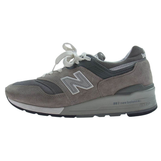 NEW BALANCE ニューバランス M997GY M997GY Gray スニーカー グレー系 25.5cm【中古】