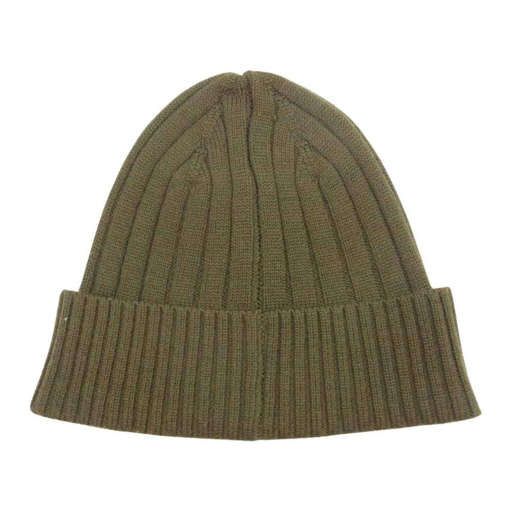 WTAPS ダブルタップス 15AW 152MADT-HT04 BEANIE 04 WOOL ビーニー ウール ニット キャップ 帽子 カーキ系 F【中古】