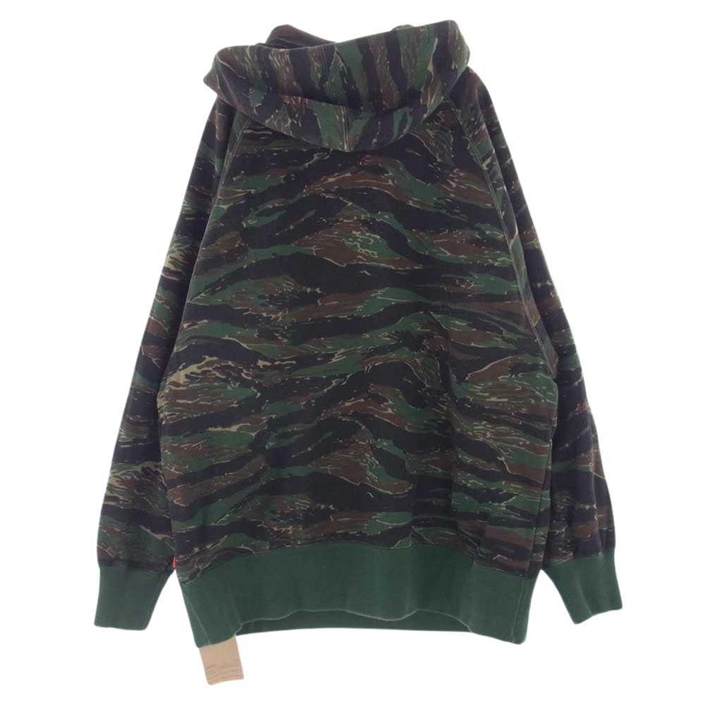 WTAPS ダブルタップス 16AW 162ATDT-CSM11S SWEAT SHIRT TIGER STRIPE スウェット シャツ タイガー ストライプ カモ 迷彩 パーカー フーディー M【中古】