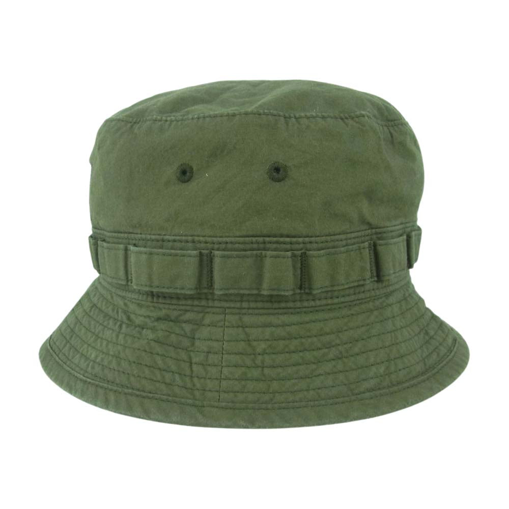 WTAPS ダブルタップス 23SS 231HCDT-HT18 JUNGLE 01 HAT COTTON WEATHER ジャングル ハット 帽子 カーキ系 03【中古】