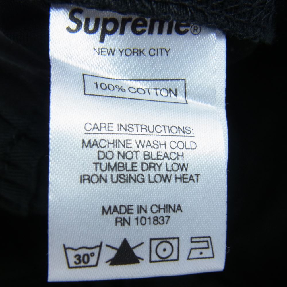 Supreme シュプリーム 21SS × South2 West8 サウスツーウェストエイト Belted Pant ベルテッド パンツ ブラック系 S【中古】