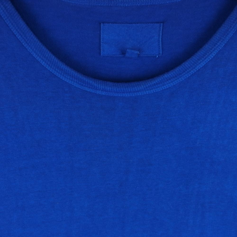 ヨーコサカモト コットン 半袖 Tシャツ 日本製 ブルー系 L【中古】