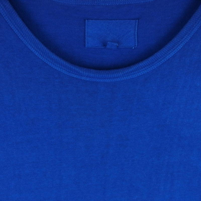 ヨーコサカモト コットン 半袖 Tシャツ 日本製 ブルー系 L【中古】