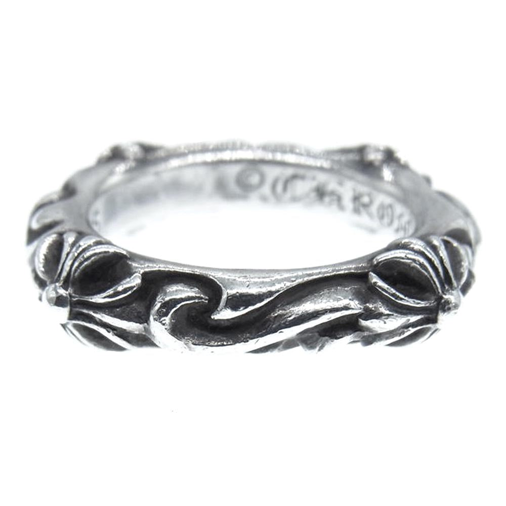 CHROME HEARTS クロムハーツ（原本無） SBT BAND バンド リング シルバー系 11号【中古】