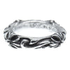 CHROME HEARTS クロムハーツ（原本無） SBT BAND バンド リング シルバー系 11号【中古】