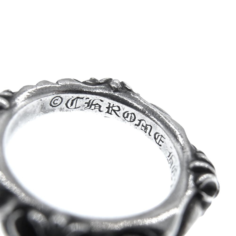 CHROME HEARTS クロムハーツ（原本無） SBT BAND バンド リング シルバー系 11号【中古】