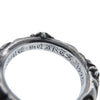 CHROME HEARTS クロムハーツ（原本無） SBT BAND バンド リング シルバー系 11号【中古】