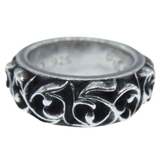 CHROME HEARTS クロムハーツ（原本有） ETRNITY VINE BAND エタニティ ヴァイン バンド リング シルバー系 12号【中古】