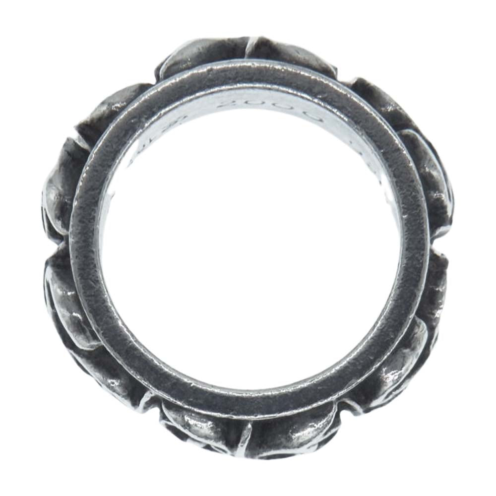 CHROME HEARTS クロムハーツ（原本有） ETRNITY VINE BAND エタニティ ヴァイン バンド リング シルバー系 12号【中古】