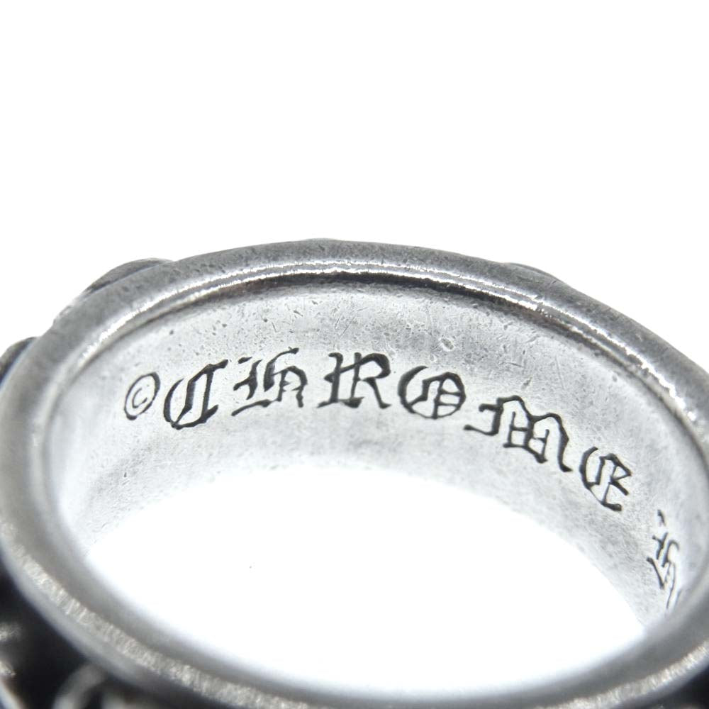 CHROME HEARTS クロムハーツ（原本有） ETRNITY VINE BAND エタニティ ヴァイン バンド リング シルバー系 12号【中古】