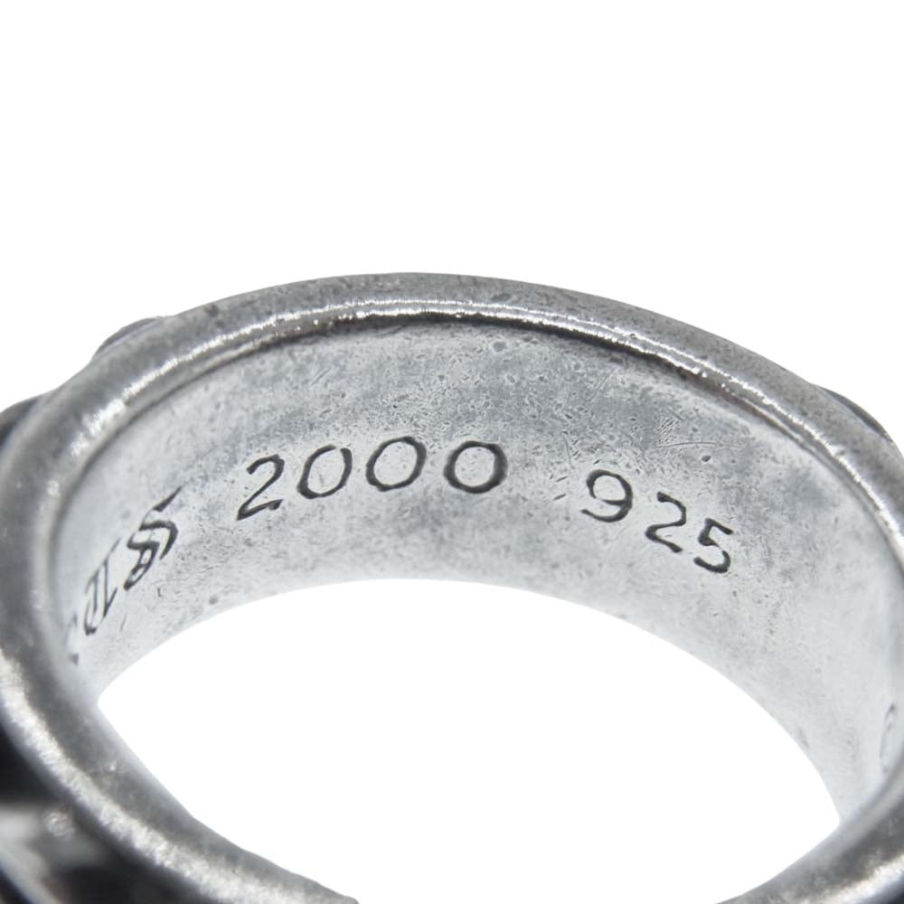 CHROME HEARTS クロムハーツ（原本有） ETRNITY VINE BAND エタニティ ヴァイン バンド リング シルバー系 12号【中古】