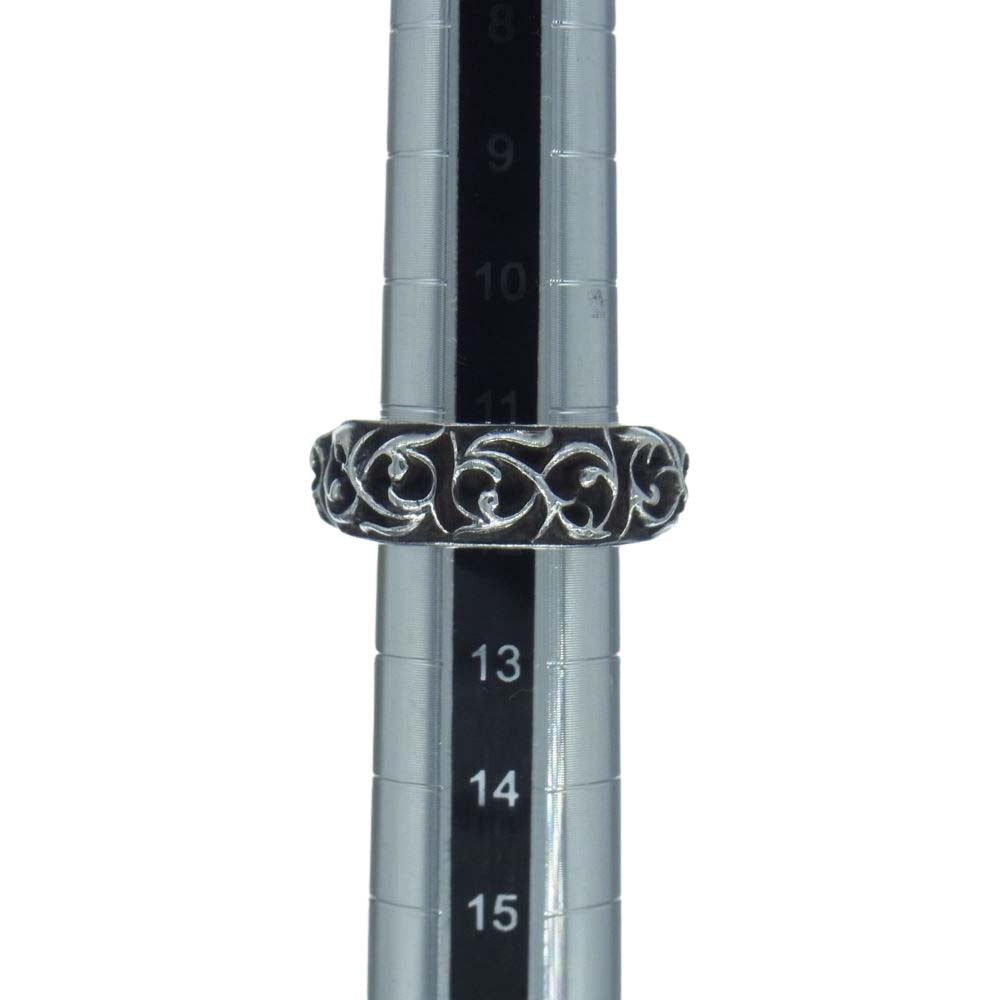 CHROME HEARTS クロムハーツ（原本有） ETRNITY VINE BAND エタニティ ヴァイン バンド リング シルバー系 12号【中古】