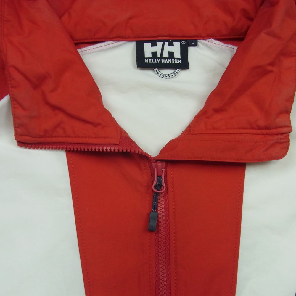 HELLY HANSEN ヘリーハンセン HH11902 Formula Anorak フォーミュラー アノラック ジャケット レッド系 ホワイト系 ダークネイビー系 L【中古】