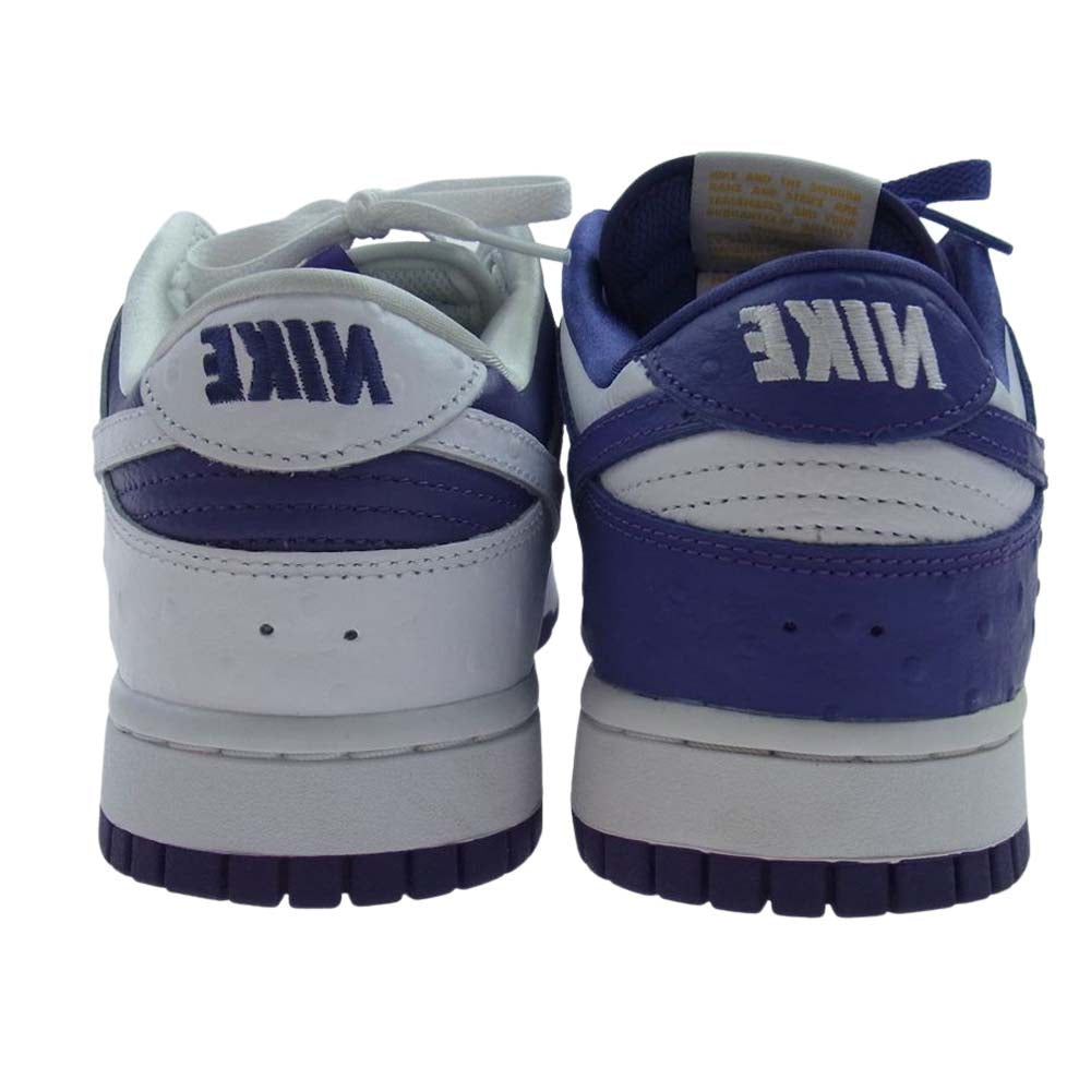 NIKE ナイキ DJ4636-100  WMNS Dunk Low Made You Look ウィメンズ ダンク ロー メイド ユー ルック スニーカー ホワイト系 パープル系 26cm【新古品】【未使用】【中古】