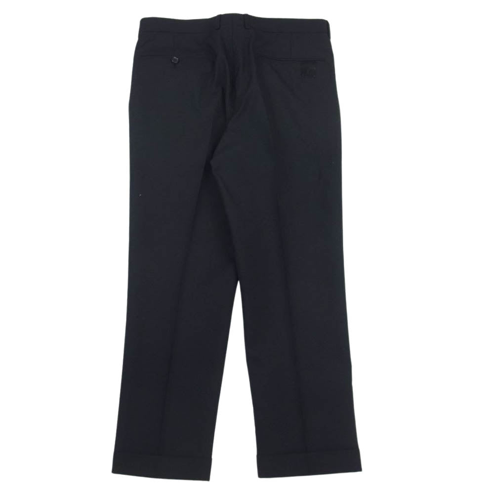 N.HOOLYWOOD エヌハリウッド 961-PT01 91606 センタープレス ウール スラックスパンツ ブラック系 38【中古】