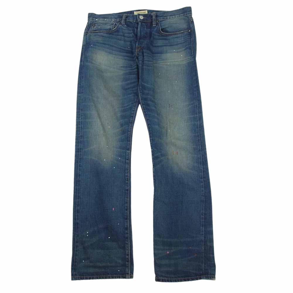 Ron Herman ロンハーマン DENIM 国内正規品 USA製 4120601091836 ペイント加工 ヴィンテージ加工 赤耳 ボタ –  ブランド古着 LIFE