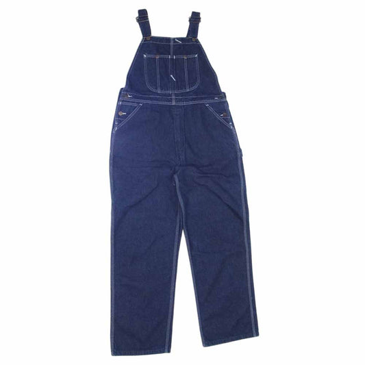 ローバックス ヴィンテージ 90s デニム オーバーオール インディゴブルー系 38【中古】