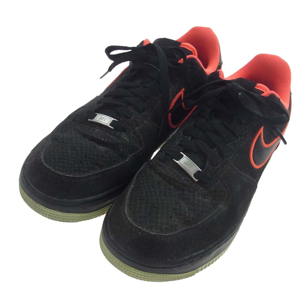 NIKE ナイキ 488298-048 Air Force 1 Low Yeezy AF1 エアフォース1 ロー イージー スニーカー ブラック系 26.5cm【中古】