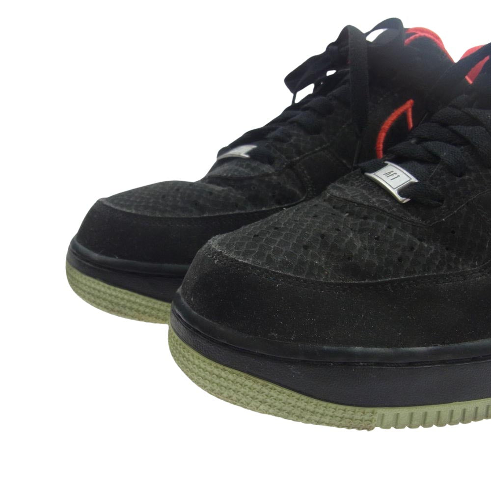 NIKE ナイキ 488298-048 Air Force 1 Low Yeezy AF1 エアフォース1 ロー イージー スニーカー ブラック系 26.5cm【中古】