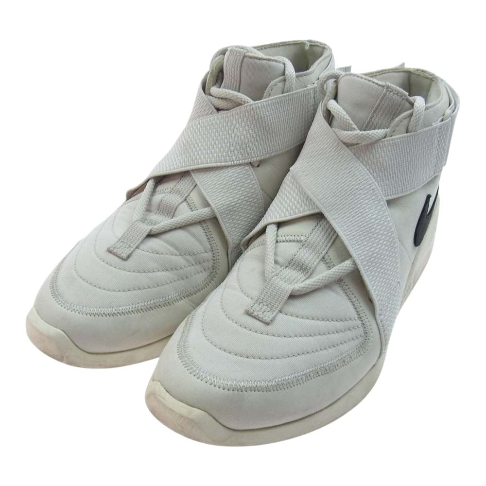NIKE ナイキ AT8087 001 AIR FEAR OF GOD 1 エア フィア オブ ゴッド スニーカー ホワイト系 27cm【中古】