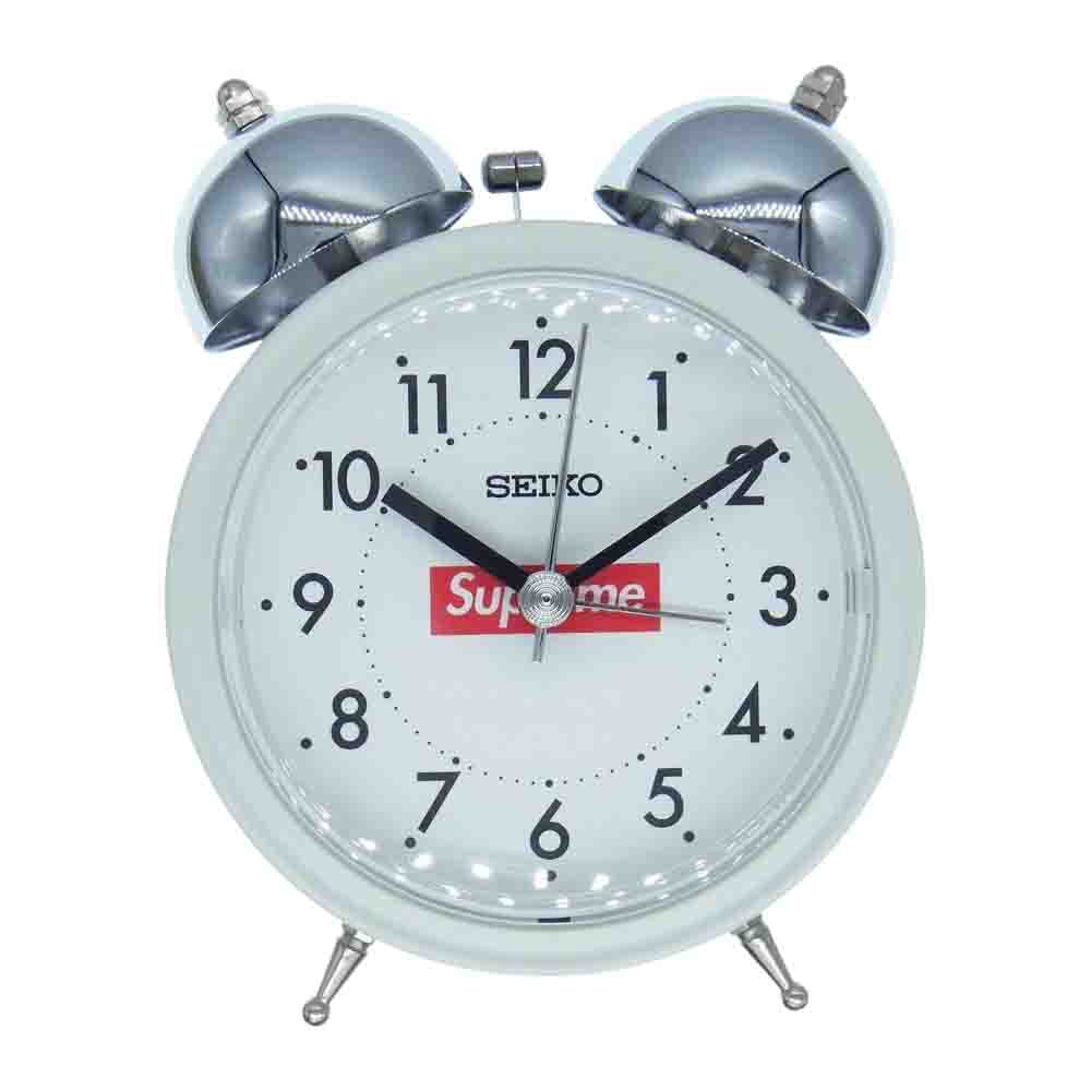 Supreme シュプリーム 22AW × Seiko セイコー Alarm Clock アラーム クロック 時計 ホワイト系【新古品】【未使用】【中古】