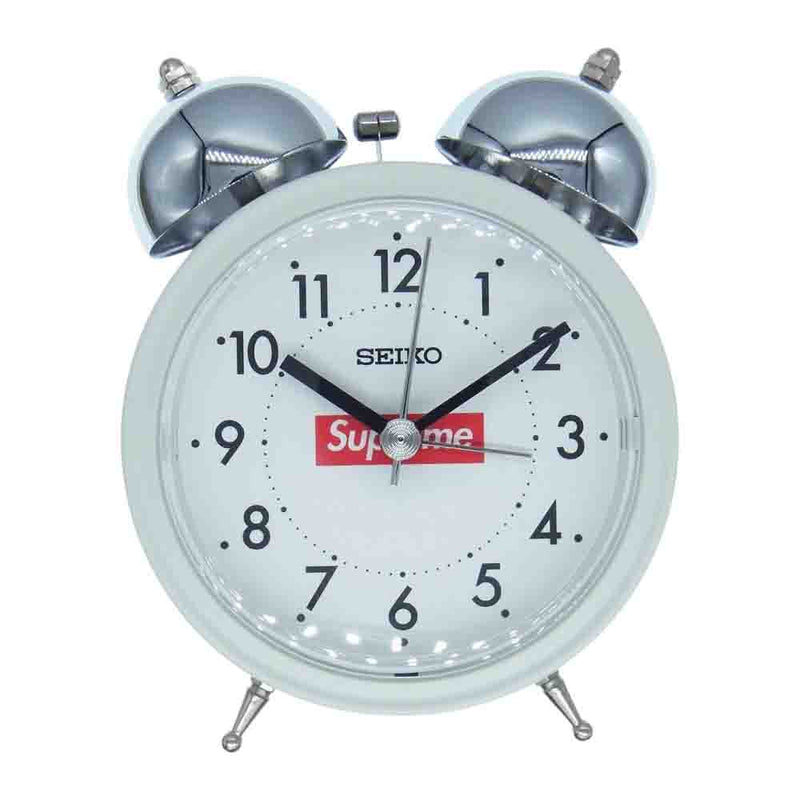 Supreme シュプリーム 22AW × Seiko セイコー Alarm Clock アラーム クロック 時計 ホワイト系【新古品】【未使用】【中古】