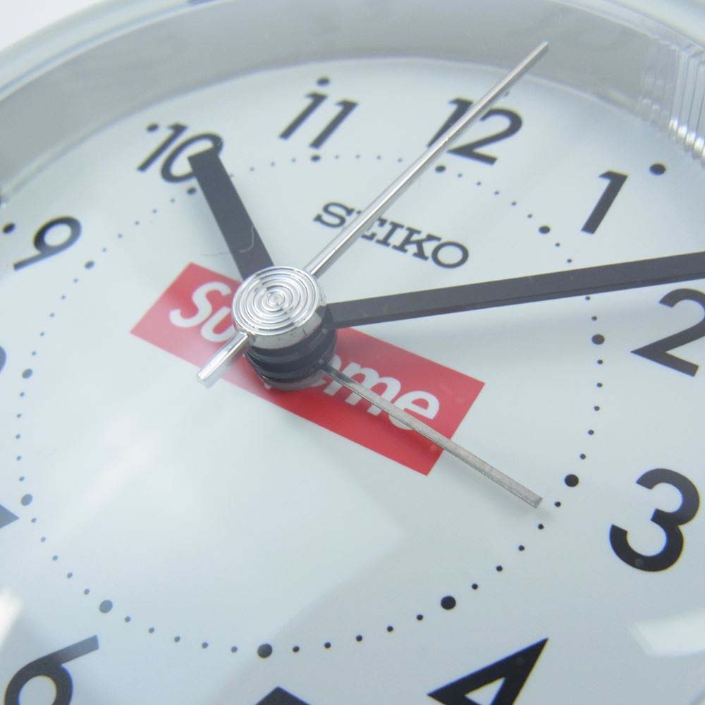 Supreme シュプリーム 22AW × Seiko セイコー Alarm Clock アラーム クロック 時計 ホワイト系【新古品】【未使用】【中古】