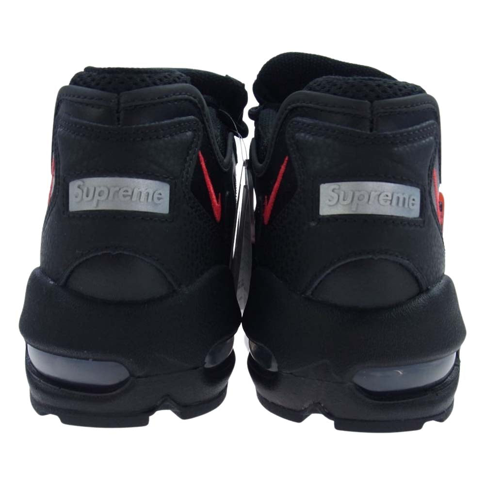 Supreme シュプリーム 21SS CV7652-002 × NIKE ナイキ AIR MAX 96 BLACK SPEED RED CLEAR エアマックス ブラック スピード レッド クリア スニーカー ブラック系 26cm【新古品】【未使用】【中古】