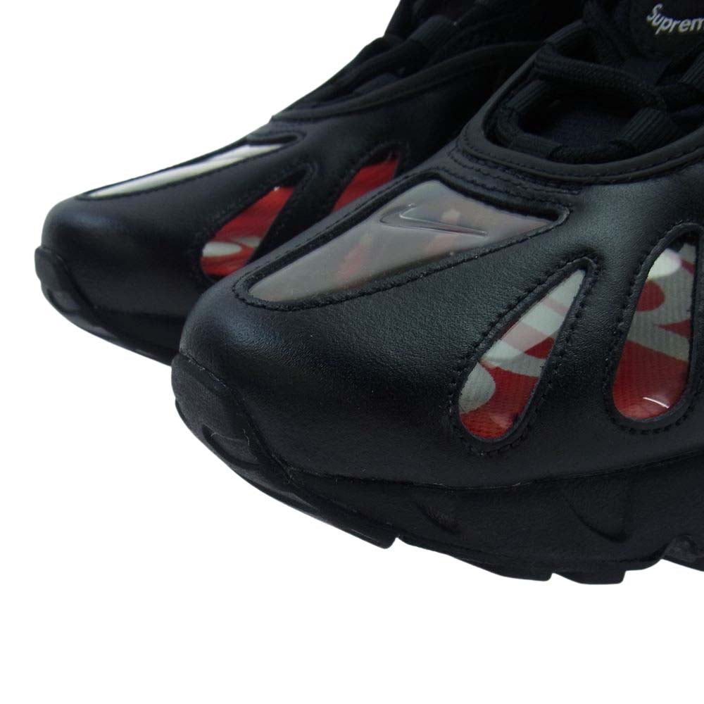 Supreme シュプリーム 21SS CV7652-002 × NIKE ナイキ AIR MAX 96 BLACK SPEED RED CLEAR エアマックス ブラック スピード レッド クリア スニーカー ブラック系 26cm【新古品】【未使用】【中古】