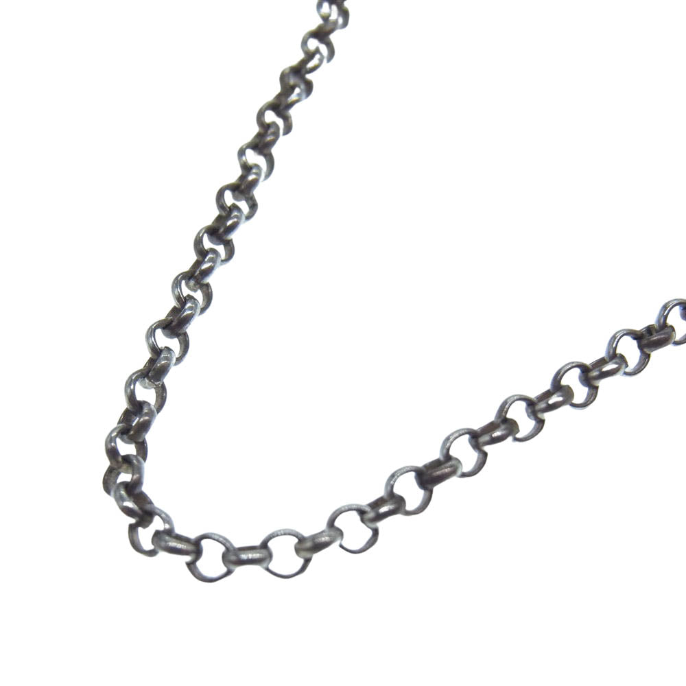 CHROME HEARTS クロムハーツ（原本無） NECKCHAIN R18 ロールチェーン ネックレス 18インチ 18inch シルバー系【中古】